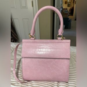 Modern Picnic The Luncher lunch bag, pink croc, gently used, $100